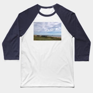 The beach at Blyth in Northumberland Baseball T-Shirt